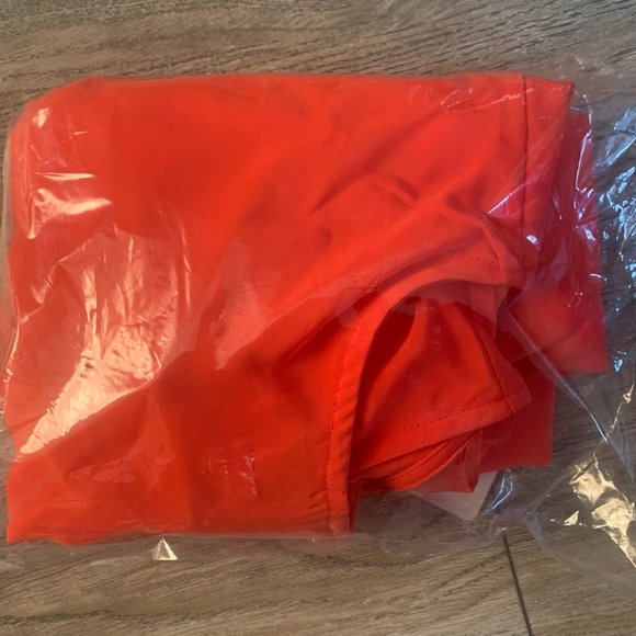 NWT LAND'S END WOMEN'S CASUAL 3/4 SLEEVE RUFFLE SOFT BLOUSE CRIMSON DAWN 4P - Picture 6 of 6